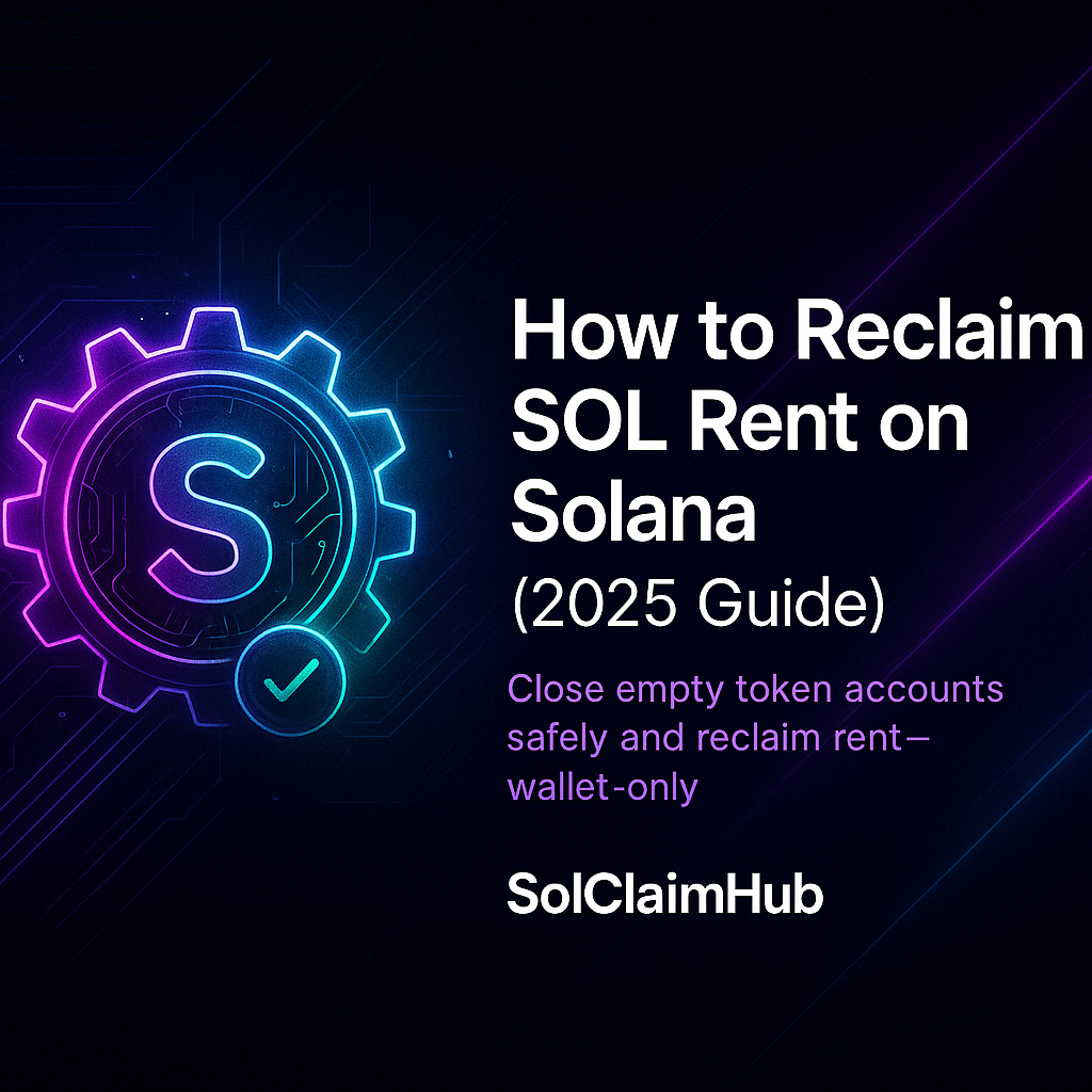 How to Reclaim SOL Rent on Solana (2025 Guide)